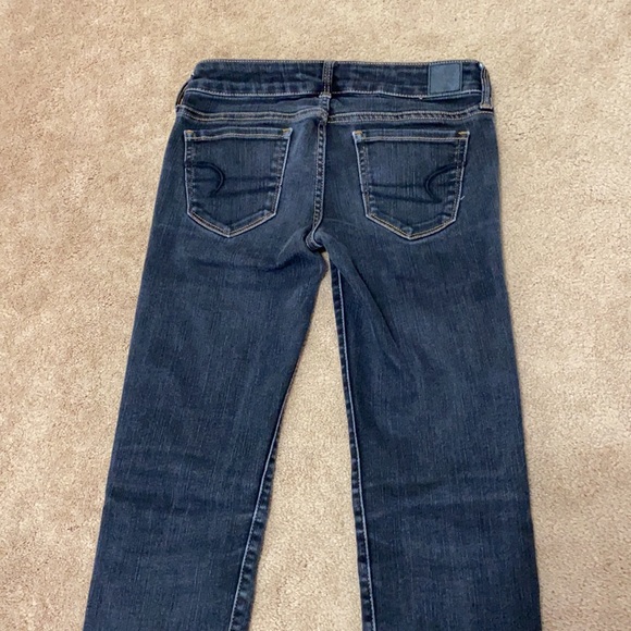 American Eagle Black Washed Denim Jeans - Picture 10 of 12